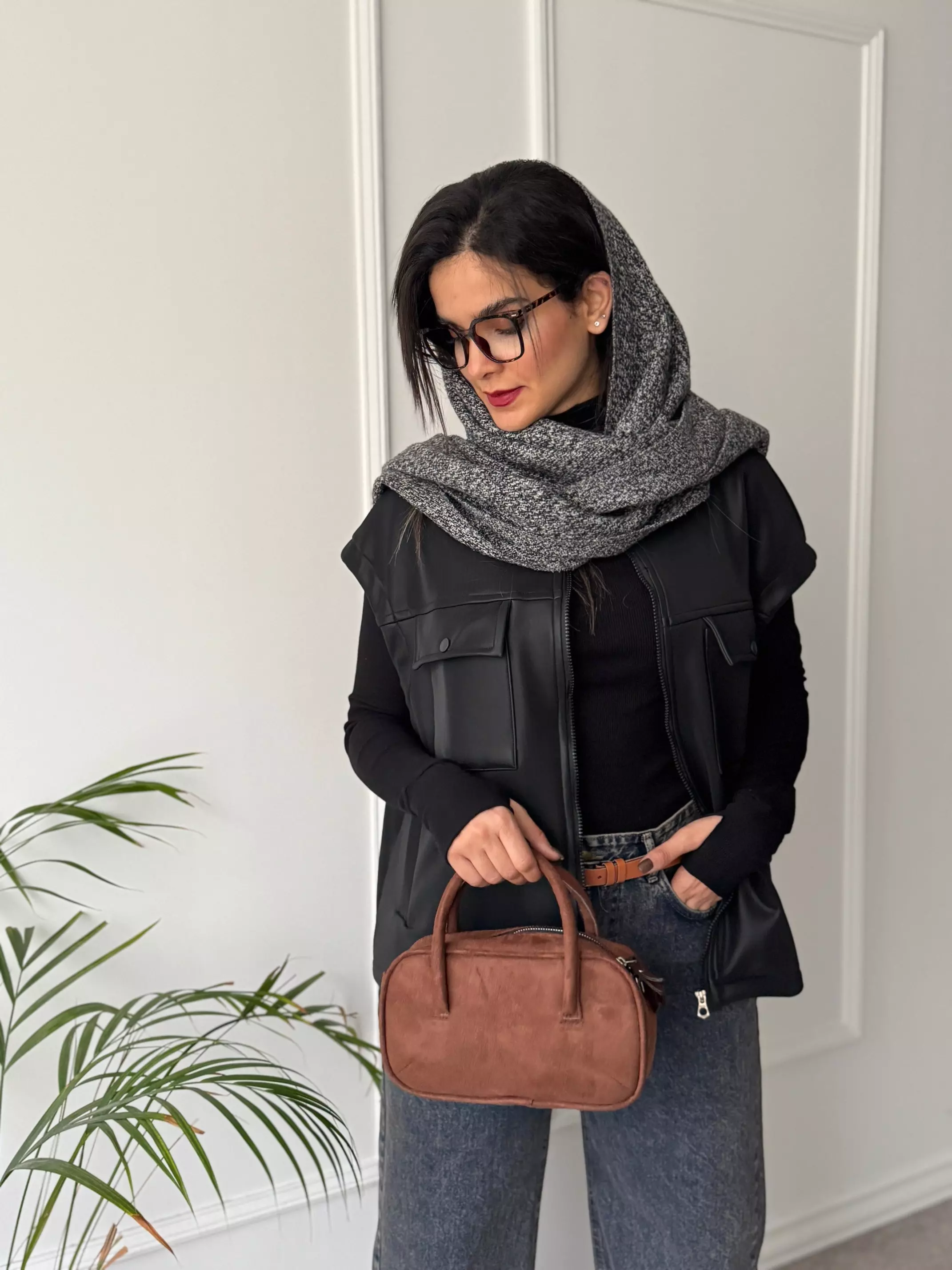 وست چرم اسپرت